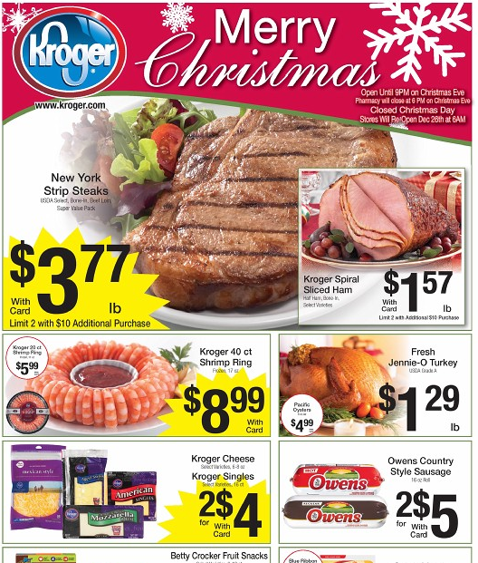 Kroger Christmas Meals To Go / View the latest kroger catering menu