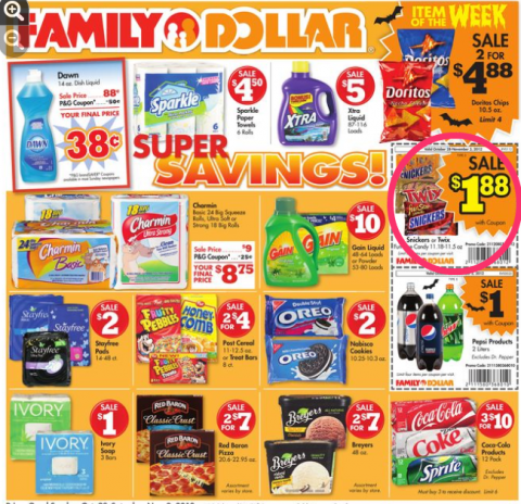 Family Dollar: Halloween Candy Only $1.38! - MyLitter - One Deal At A Time