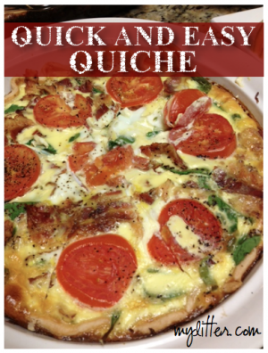 quick and easy quiche recipe