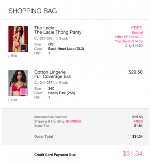 victoria secret coupon free shipping