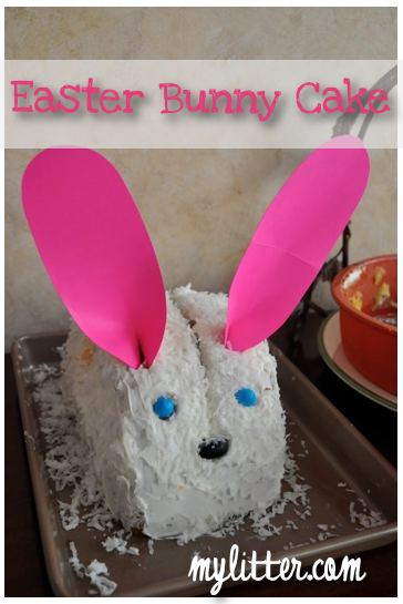 Easy Easter Bunny Cake