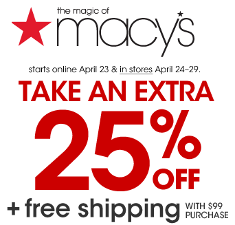 Macy's 25 best sale off coupon