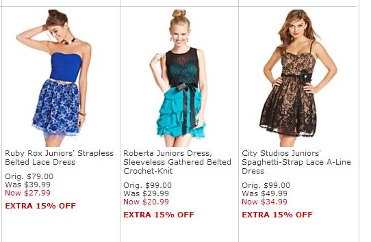 Macyâ€™s â€“ Save an extra 15% off select styles with code WKND. There ...