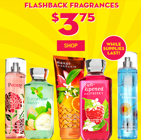 Bath & Body Works SemiAnnual Sale 3 for Signature Collection!