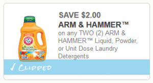 Arm Hammer Detergent only $1 99 each at Kroger MyLitter One Deal