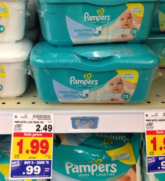 *Last Day* Pampers Wipes Just 0.49! (Kroger Mega Event item