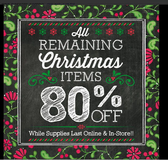 Hobby Lobby Holiday Clearance 80 Off (In Store) MyLitter One