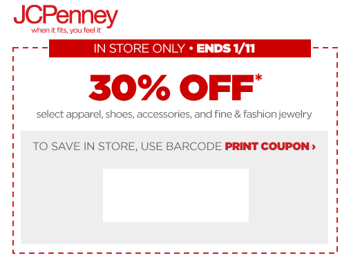 30% at JCPenney Coupons, Verified Mar 2024 Promo Codes