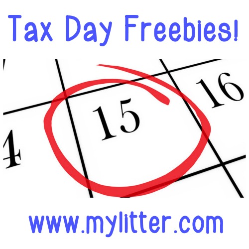 April 15th Deals and Steals Tax Day Freebies 2015 MyLitter One