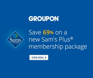 sams groupon deal