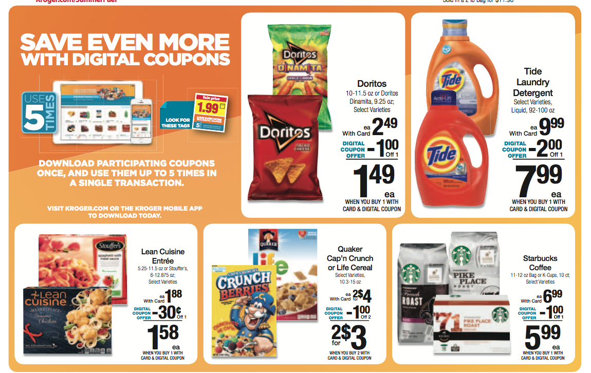 Kroger: Digital Coupon Event MyLitter One Deal At A Time