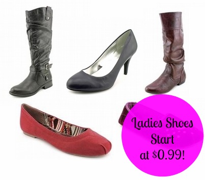 75% off Ladies Shoes {Prices Start at 0.99} - MyLitter - One Deal At ...