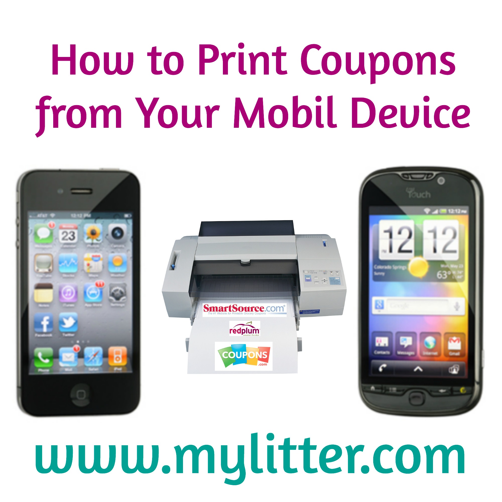 Print coupons from Mobil MyLitter One Deal At A Time