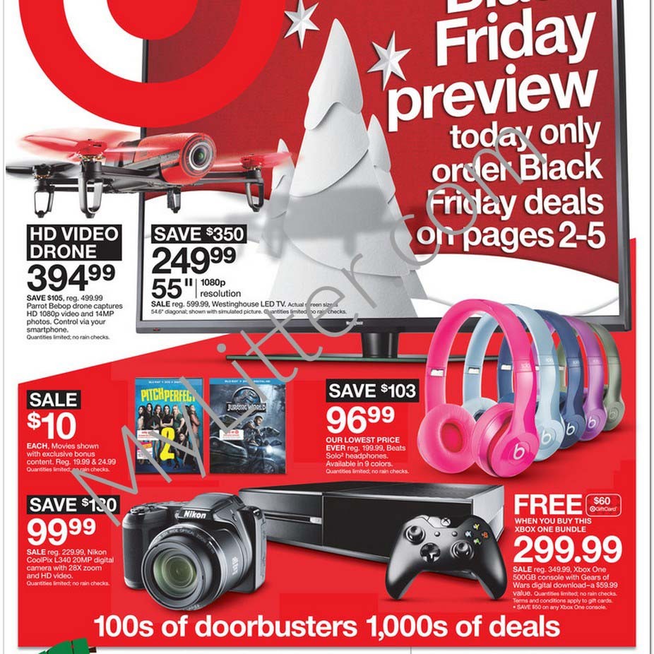 Target Black Friday Ad Scan and Deals MyLitter One Deal At A Time
