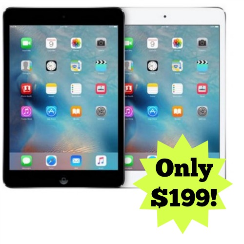 Walmart Cyber Monday Deal Back in Stock Apple iPad Mini 2 only 199