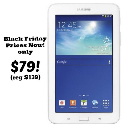 Walmart black friday deals on tablets