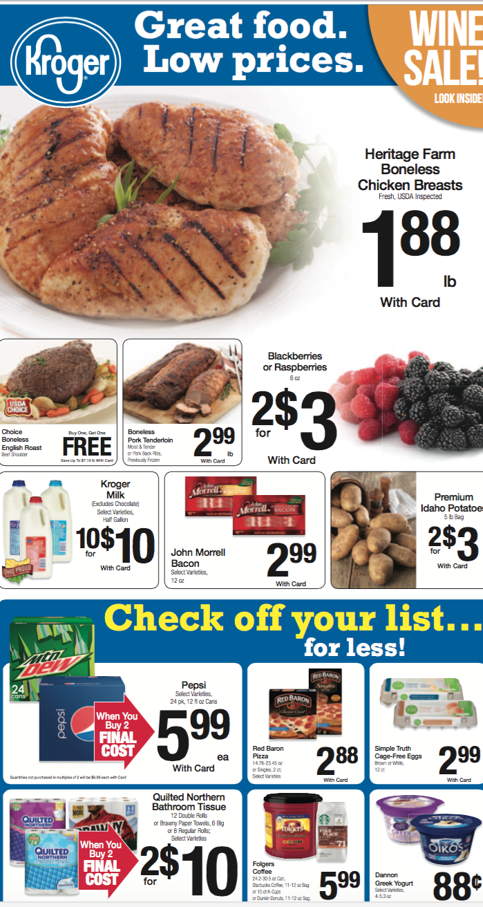 Kroger Ad Scans are Available Now - MyLitter - One Deal At A Time