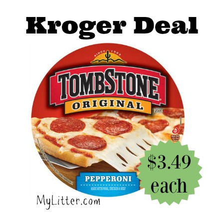 Tombstone Pizzas only $3.49 - MyLitter - One Deal At A Time