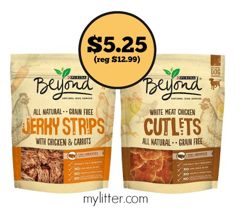 Purina Beyond Dog Treats only $5.25 {Reg $12.99} - MyLitter - One Deal ...