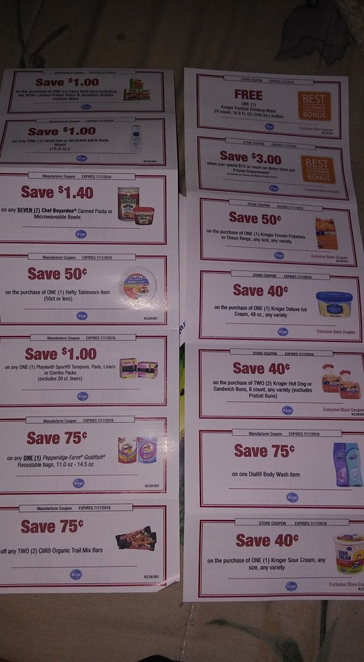 Free Product Coupons for Kroger Customers MyLitter One Deal At A Time