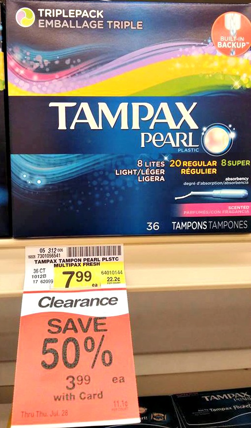 Hot Deal on Tampax at Safeway! - MyLitter - One Deal At A Time