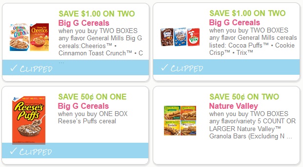 Kroger Mega Event: General Mills Cereals only $0.79 each! - MyLitter ...