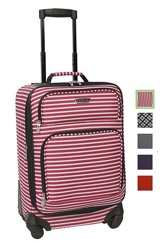 kohl's carry on suitcase