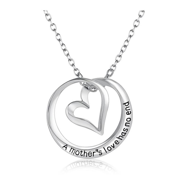FREE Circle & Heart Mother's Love Pendant Necklace just pay low