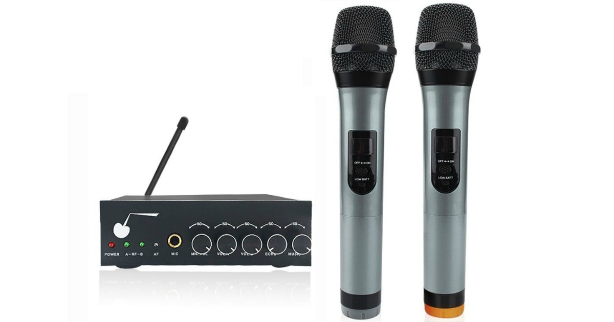 ARCHEER VHF Bluetooth Wireless Microphone System MyLitter One Deal