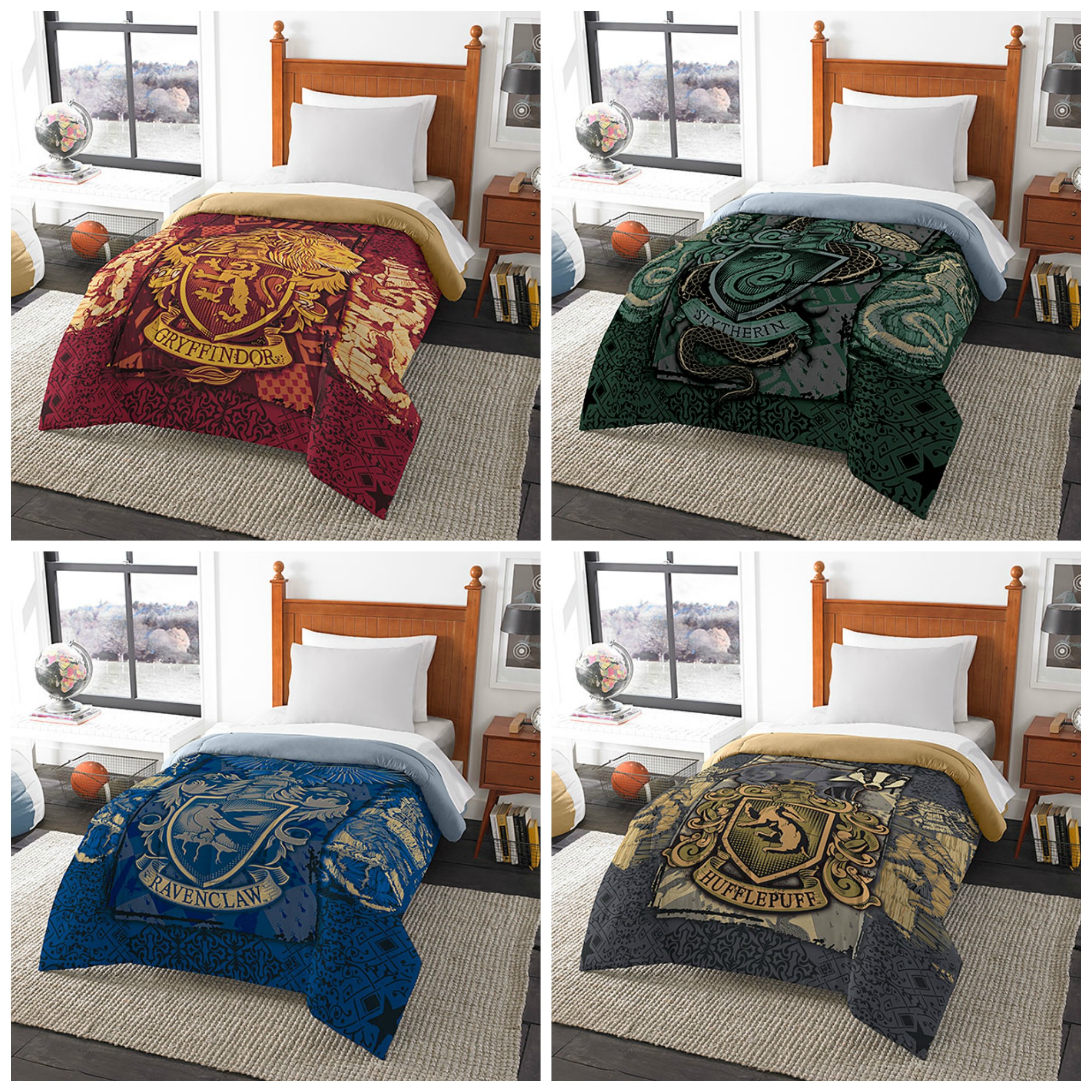 Harry Potter House Comforters Starting At 47 99 Perfect