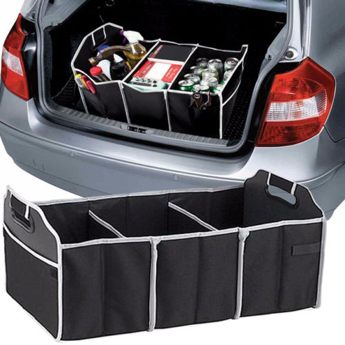 Extra Large Car Auto Trunk Organizer with 3 Compartments 6.99 Shipped