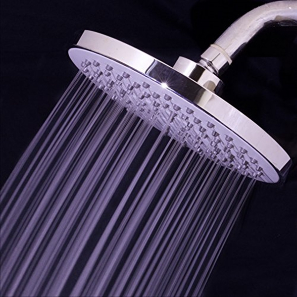 Rainfall Shower Head Drenching Waterfall High Pressure Jets 8" Wide 12
