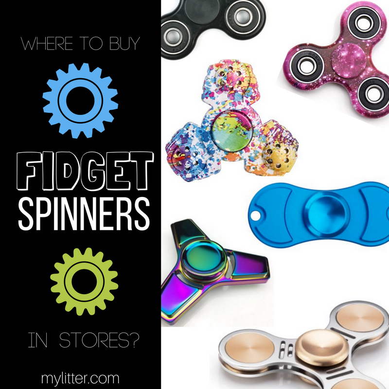 stores that sell fidget spinners