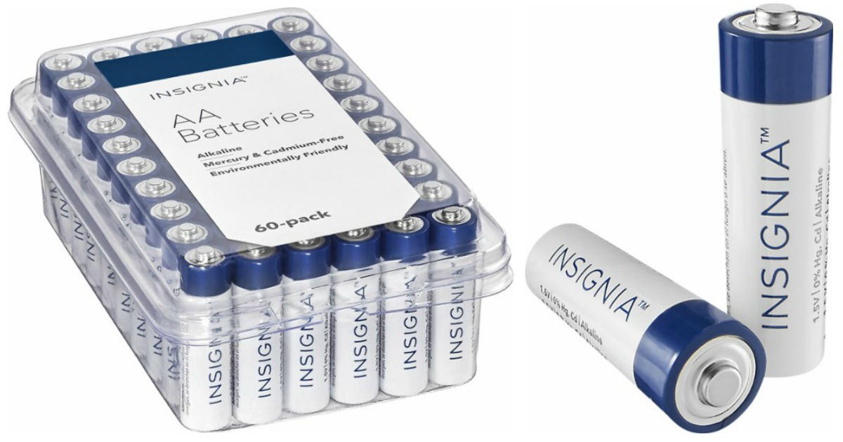 Best Buy 60Pack AA Batteries ONLY 8.99