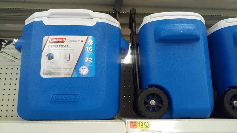 coleman cooler walmart