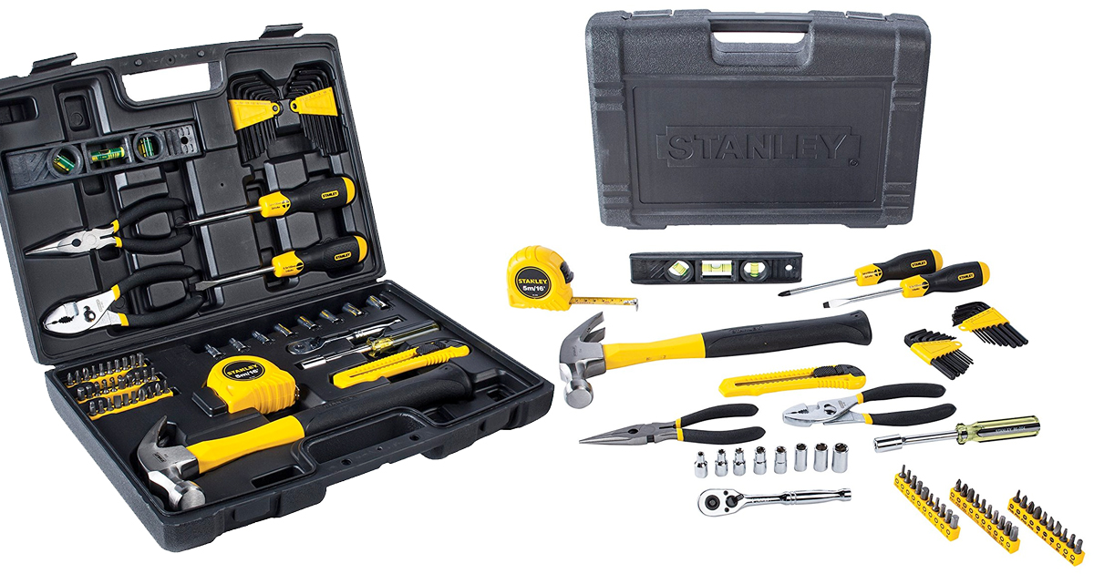 Amazon Stanley 65Piece Homeowner's Tool Kit 27.99 (Reg. 38.67