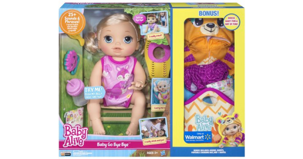 baby alive baby go bye bye walmart