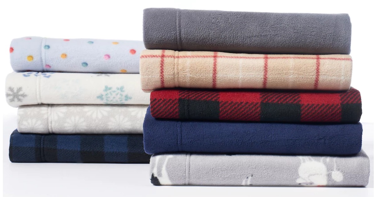 TODAY ONLY! Kohl&#39;s: Flannel Sheet Sets $19.99 Each (When You Buy 2)