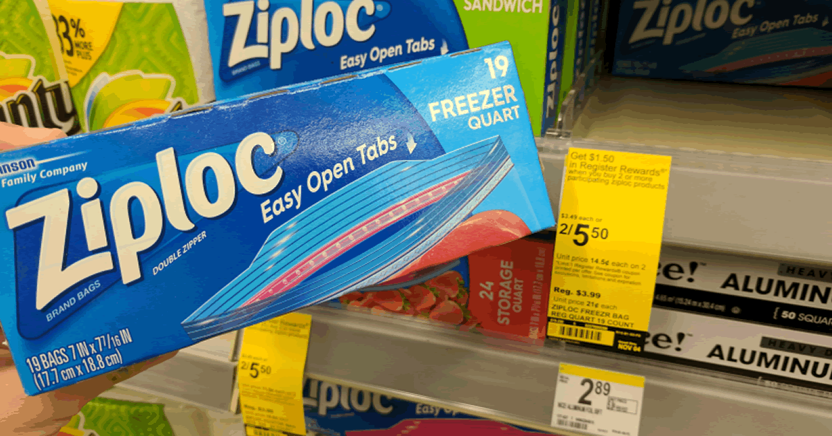 Walgreens Deals Ziploc Bags Only 1.50 MyLitter One Deal At A Time