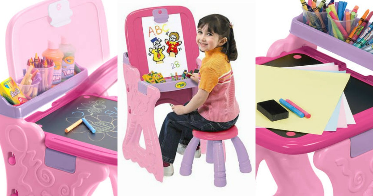 Walmart Crayola Play N Fold 2 In 1 Art Studio Easel 19 37