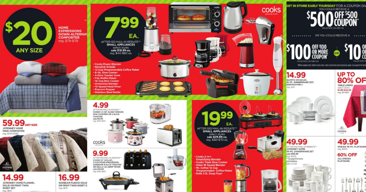 JcPenney Black Friday Ad Scan 2017 - MyLitter - One Deal At A Time