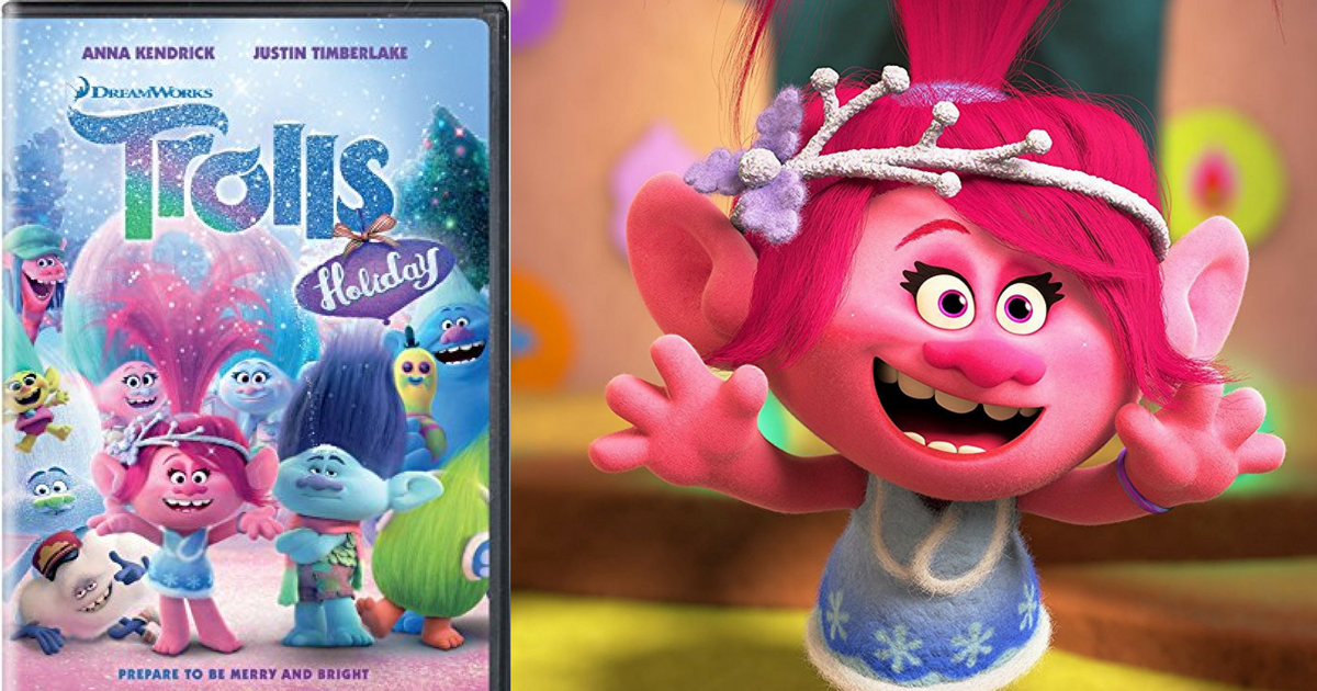 Amazon: Trolls Holiday Movie DVD only $6.96 - MyLitter - One Deal At A Time