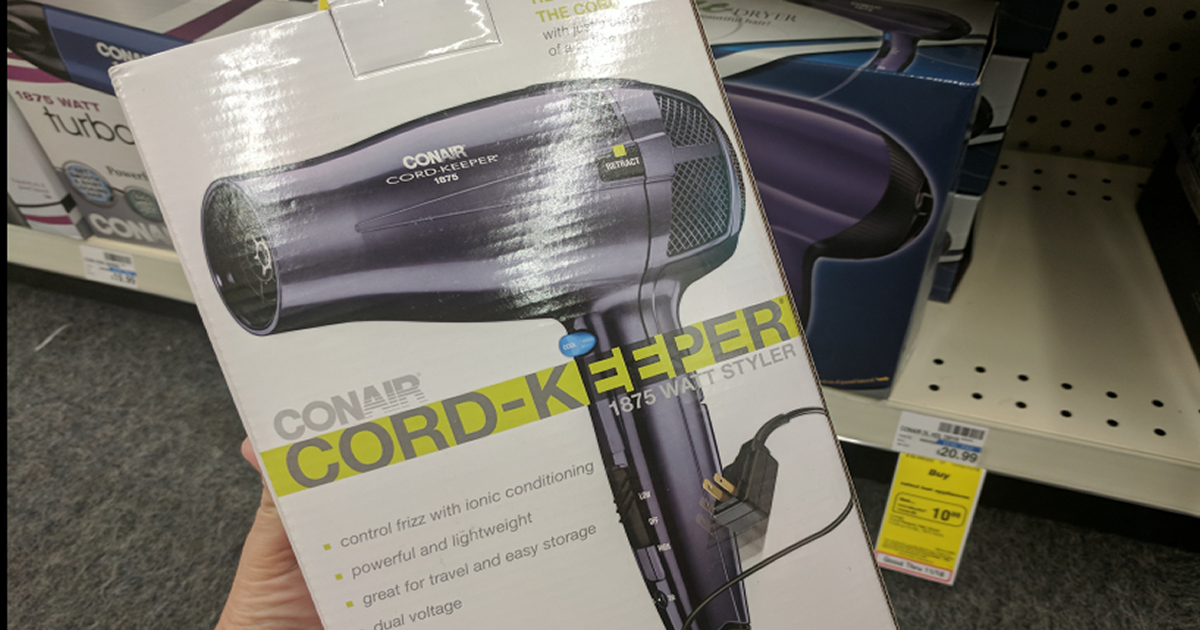 CVS Deal Conair Hair Dryer Only 11.99 MyLitter One Deal At A Time