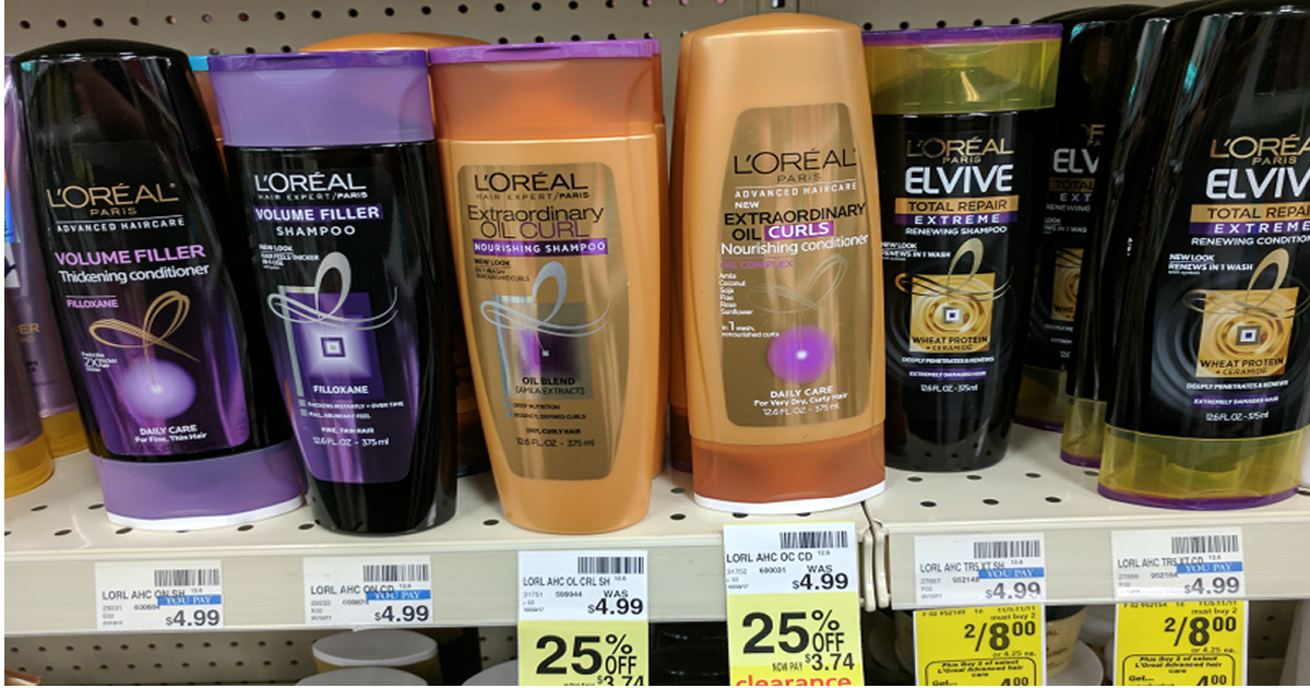 CVS WOOT!! Free L'Oreal Advanced Care Shampoo or Conditioner
