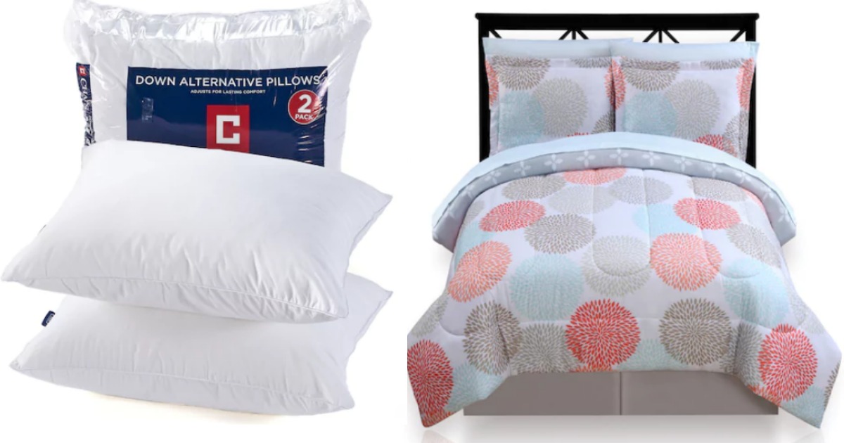 Kohls Bedding Deals Chaps Home 2pk Down Alternative Pillows only 7.