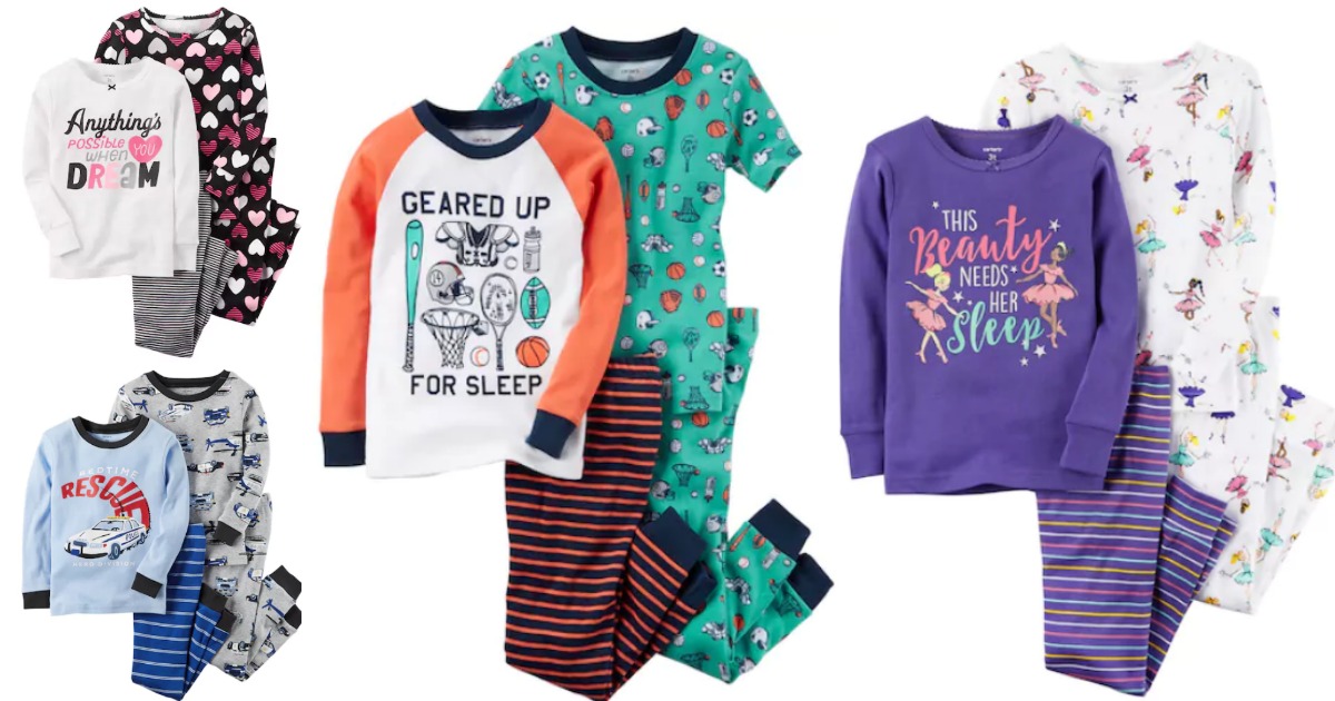 Kohls Carter's Pajamas only 3.59 per Set! MyLitter One Deal At A Time
