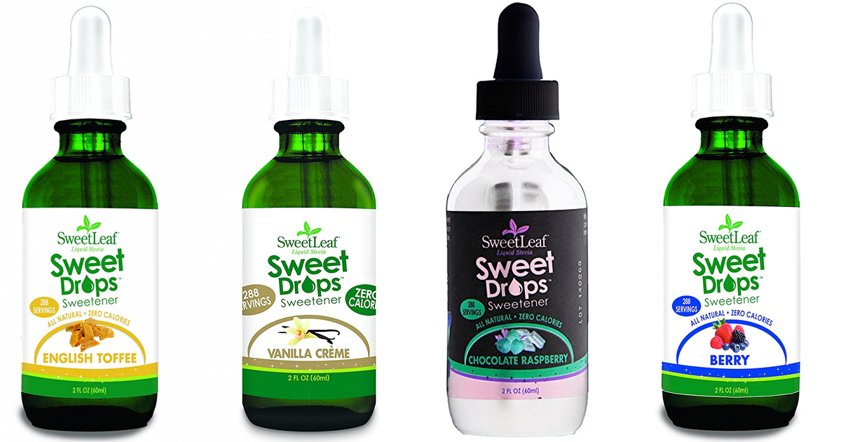 Amazon Save 20 On Sweetleaf Products Stevia Sweetener Mylitter One Deal At A Time