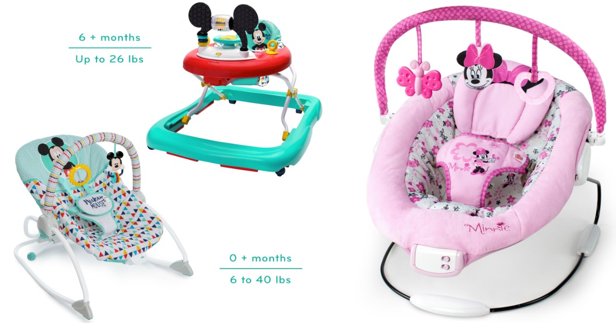 disney mickey walker and rocker bundle