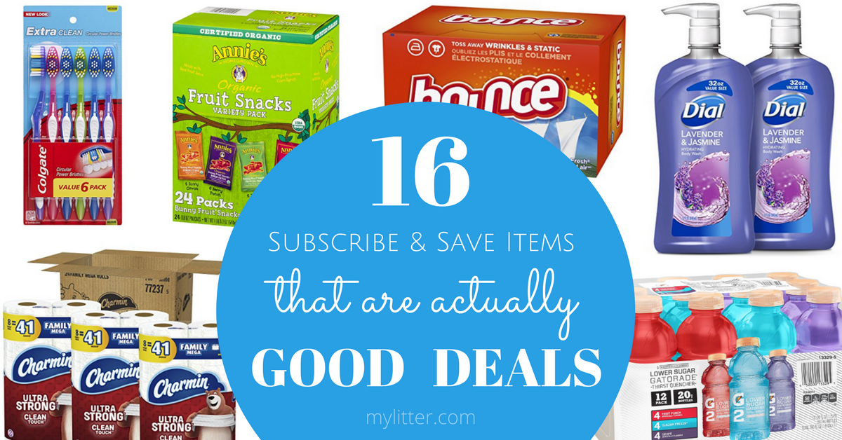 16 Cheap Subscribe & Save Items That Are Actually GOOD DEALS