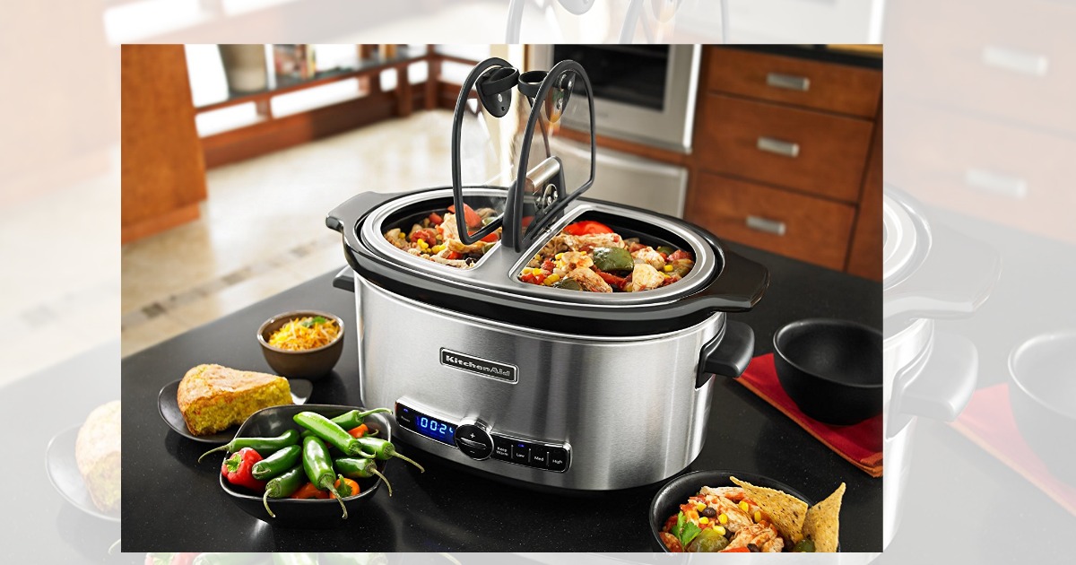  KitchenAid 6-Qt. Slow Cooker with Standard Lid only $53.44